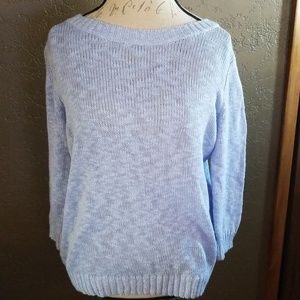 Light blue sweater